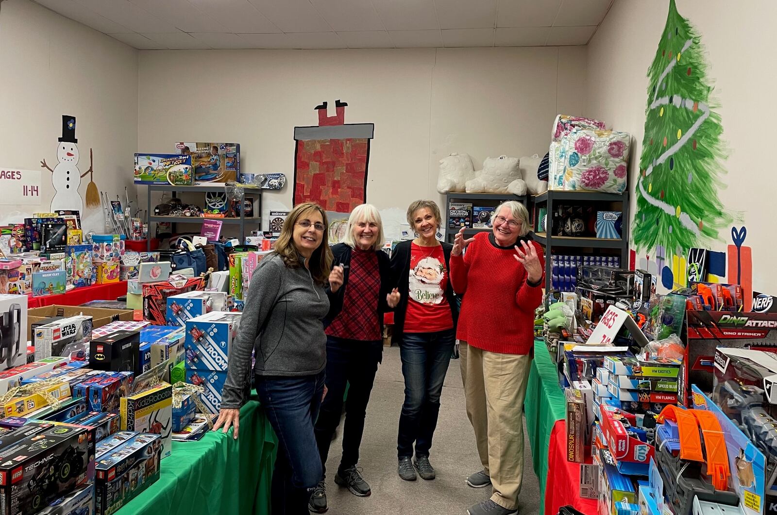 The Lebanon’s Christmas for Tots program enjoyed another successful year of “Keeping the Spirit of Christmas in Lebanon.” Their goal of providing toys to children in need in the Lebanon community was fulfilled by helping over 550 children with new gifts for Christmas. CONTRIBUTED