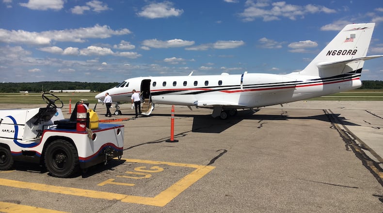 Middletown City Council Tuesday approved an interim fixed base operator to provide fuel and services at Middletown Regional Airport. The city took over the FBO operations last year but city officials have decided to return to contracting those services out. Safe Skies will begin FBO operations for six months starting Dec. 1 so the city can prepare requests for proposals a permanent FBO. FILE PHOTO