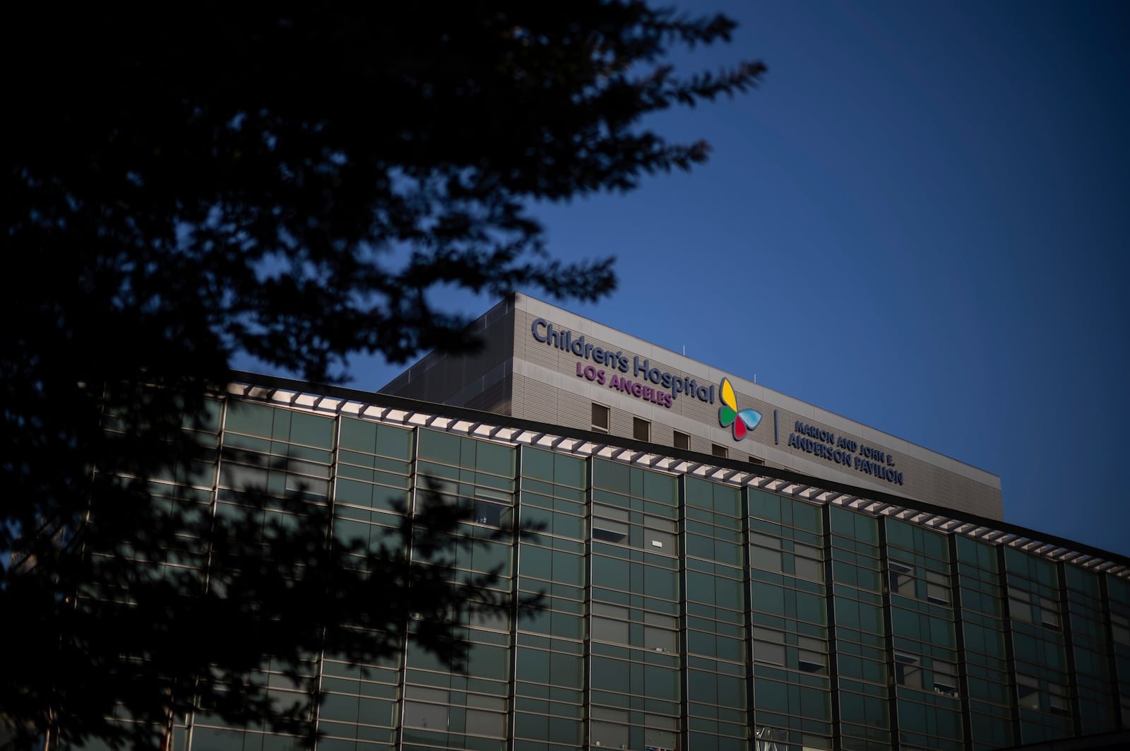Children's Hospital Los Angeles, the country's biggest public provider of gender-affirming care for children and teens, is seen in Los Angeles, Thursday, July 3, 2025. (AP Photo/Jae C. Hong)