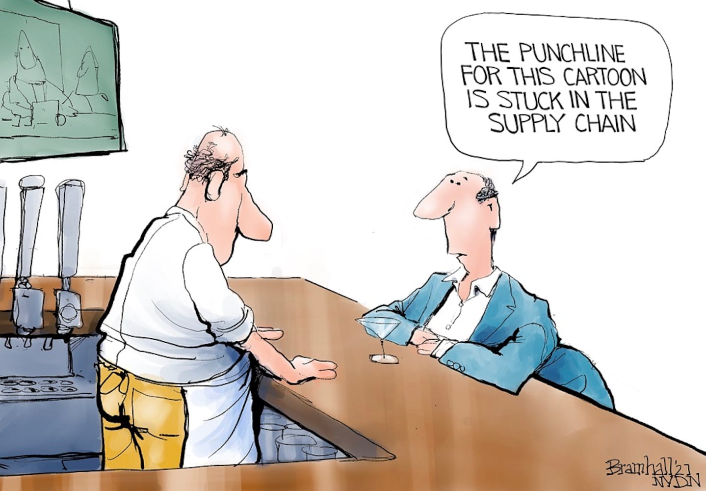 WEEK IN CARTOONS: Gen. Colin Powell, supply chain woes and more