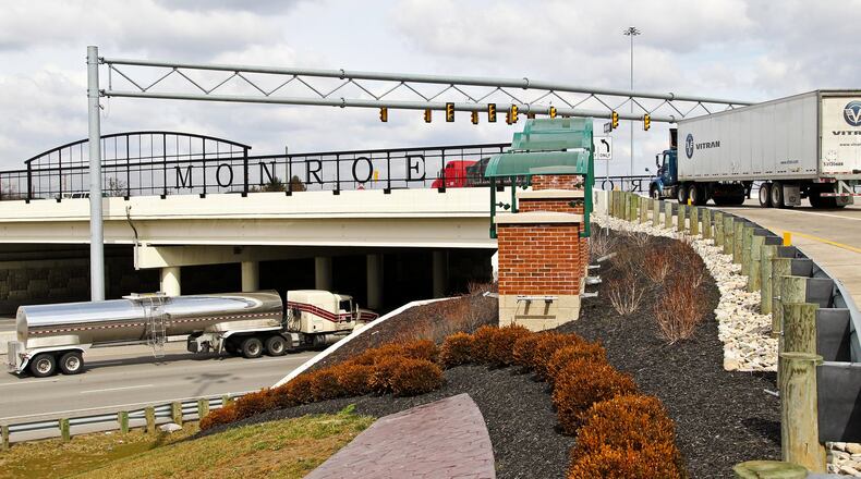 The potential project contributions range from more than $11 million to widen Ohio 63 from the Miami Valley Gaming racino to Ohio 741 in 2023 to more than $3.4 million to improve the ramps from Ohio 73 to Interstate-75 in Springboro and Franklin in 2022. FILE PHOTO
