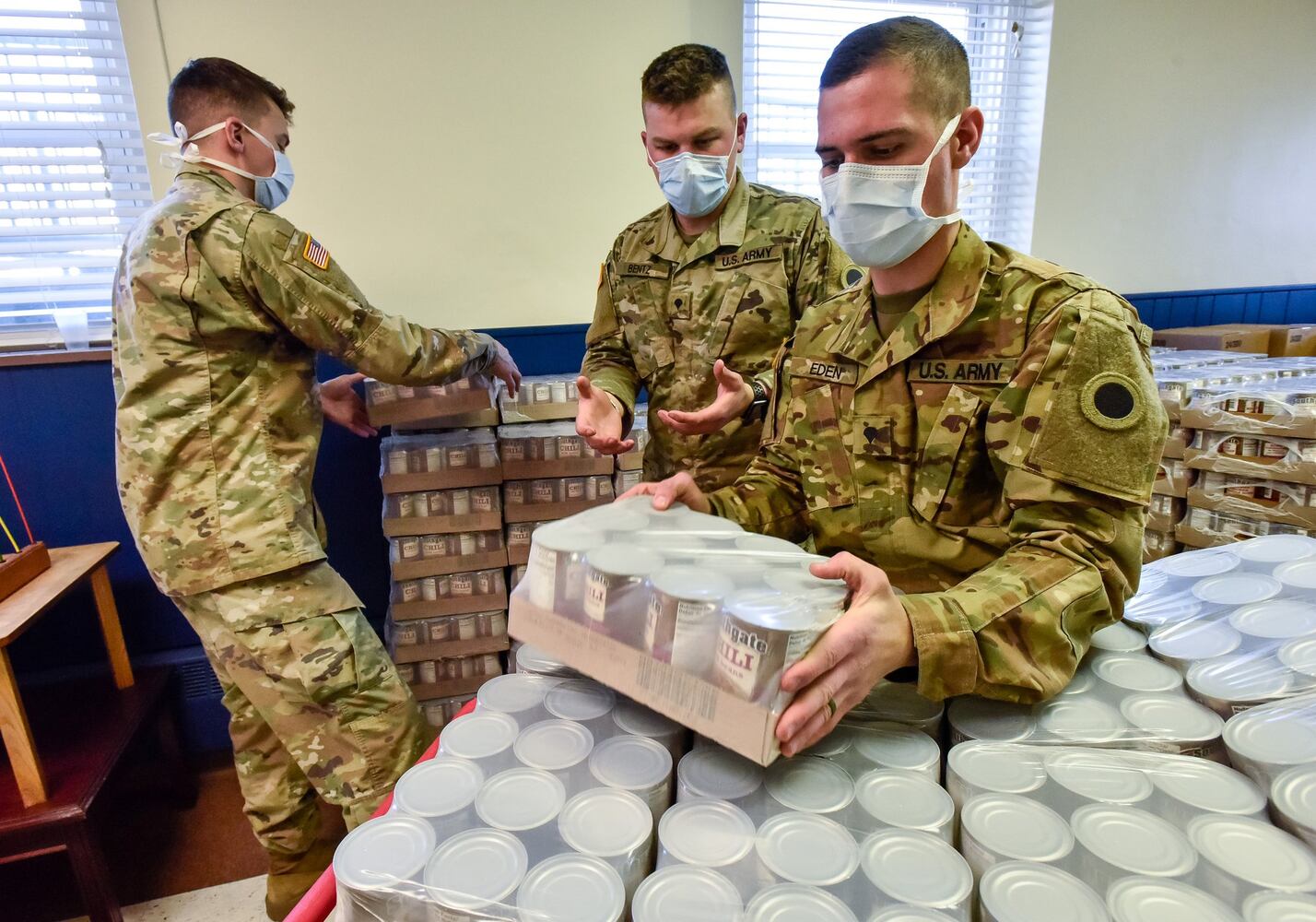 ‘Could not have done this without their help’: National Guard continuing food bank work in Butler County