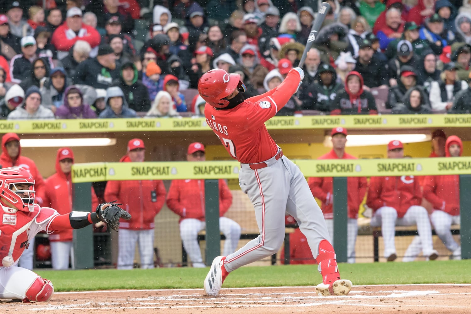 PHOTOS: Cincinnati Reds vs. Reds Top Prospects at Day Air Ballpark