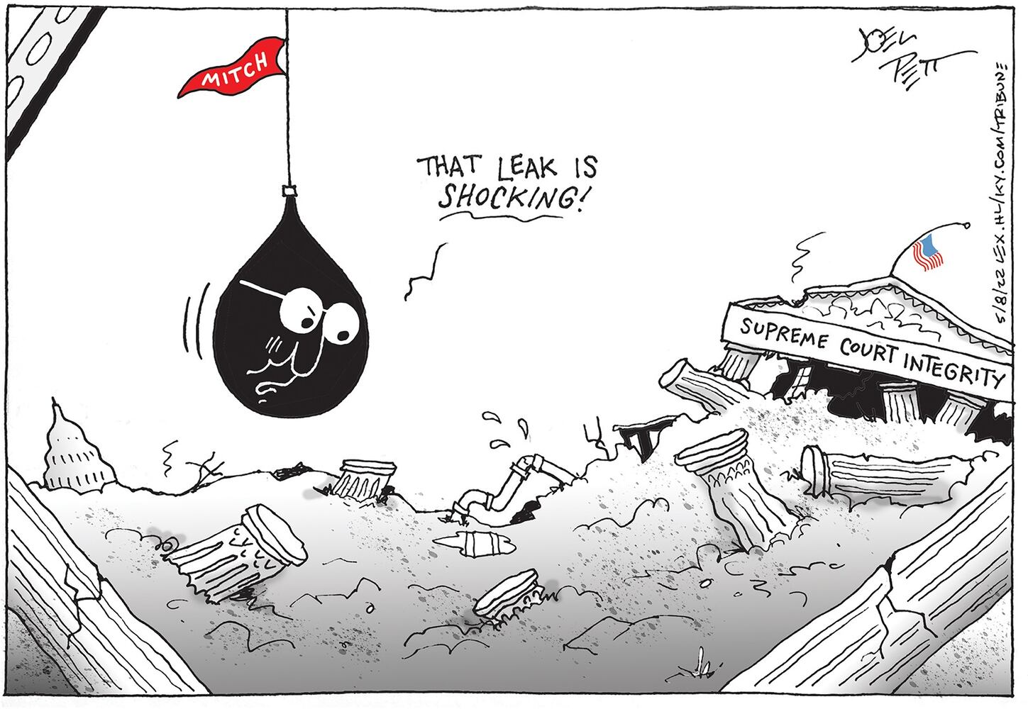 WEEK IN CARTOONS: Supreme Court leak, Roe v. Wade and more