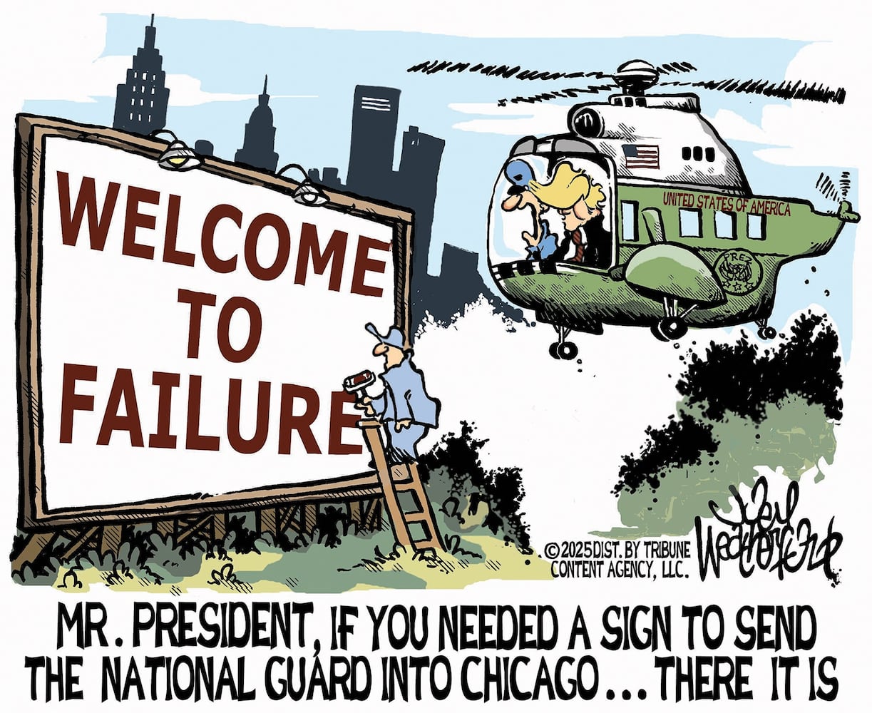 CARTOONS: Joey Weatherford, Sept. 17, 2025