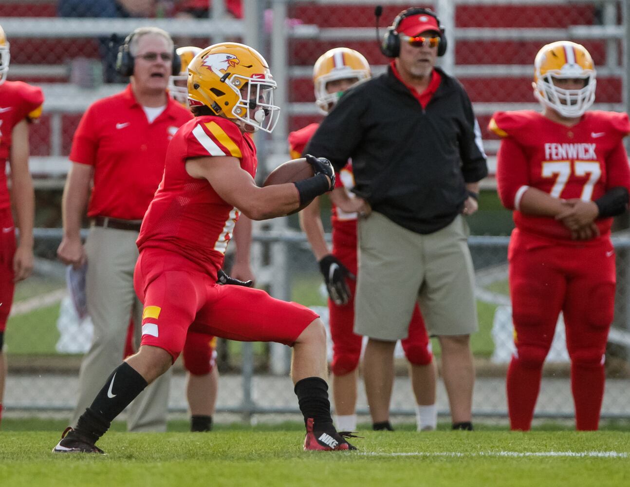 Fenwick football falls to Saint Francis DeSales Friday, Sept. 27