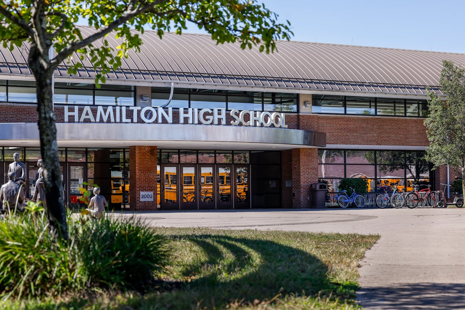 Hamilton High School on Eaton Avenue in Hamiilton. NICK GRAHAM/STAFF