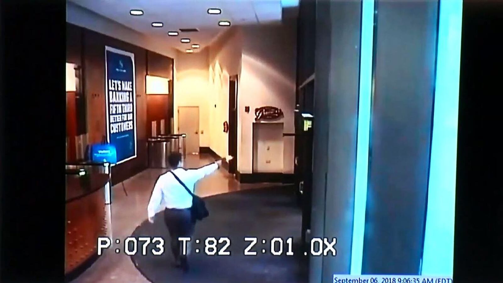 Cincinnati Police Chief Eliot Isaac said Omar Santa-Perez, 29, walked into the Fifth Third Center downtown building dressed in business attire and holding a 9 mm handgun and a briefcase stuffed with 200 rounds of ammunition when he opened fire at 9:06 a.m. Thursday, Sept. 6, 2018.