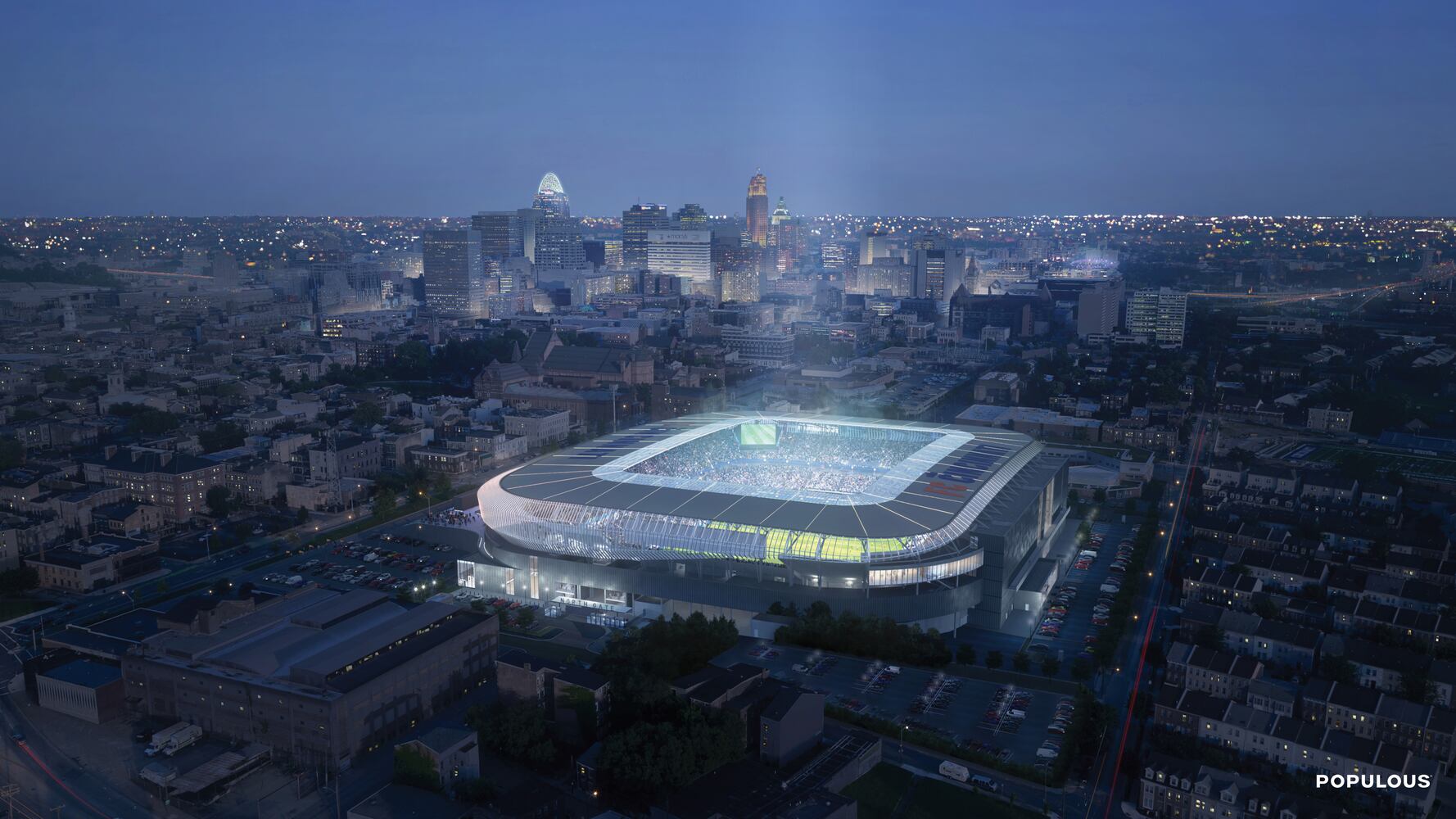 FC Cincinnati unveils new stadium design