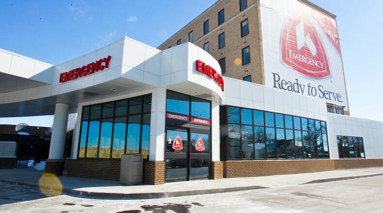 Fort Hamilton Hospital pictured in 2014 after the expansion of its emergency department. GREG LYNCH / STAFF