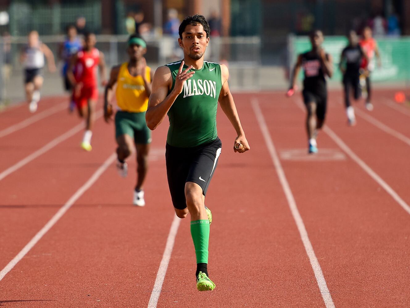 GMC track and field at Mason