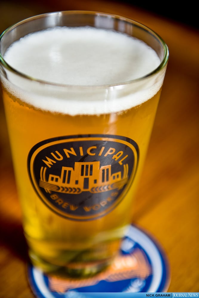 Municipal Brew Works First Pour