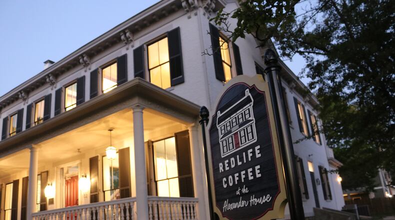 RedLife Coffee in the historic Alexander House has a mission to serve people and be part of the community. CONTRIBUTED