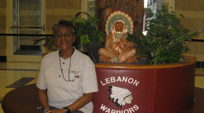 Lebanon High School custodian Brenda Kimberlain attended the largest high school in the country and met the Rev. Martin Luther King Jr. Now she seeks to make LHS a warm, welcoming environment for students. CONTRIBUTED