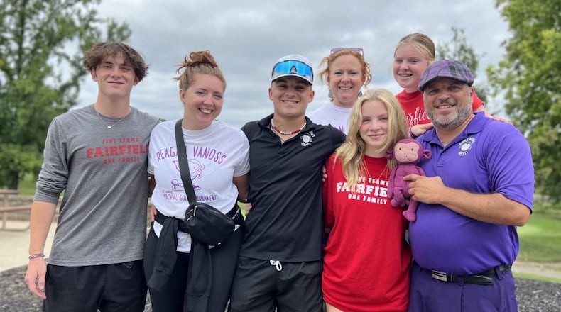 Reagan Vanoss' family keeps her memory alive through her purple monkey toy, which goes everywhere with them. CONTRIBUTED