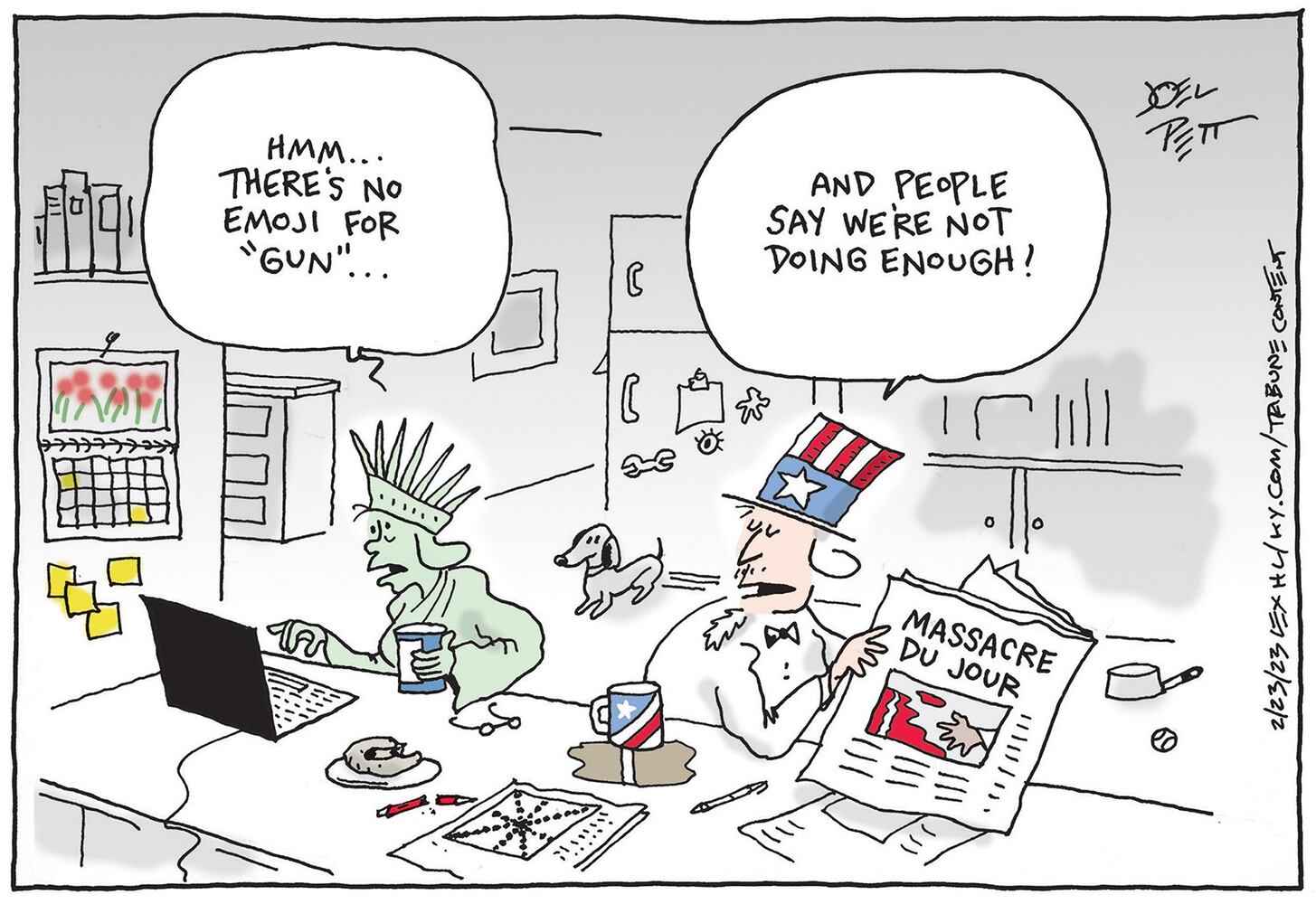 WEEK IN CARTOONS: Ohio train derailment, ChatGPT and more