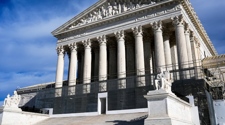 FILE - The Supreme Court is seen, Jan. 13, 2026, in Washington. (AP Photo/Julia Demaree Nikhinson, File)