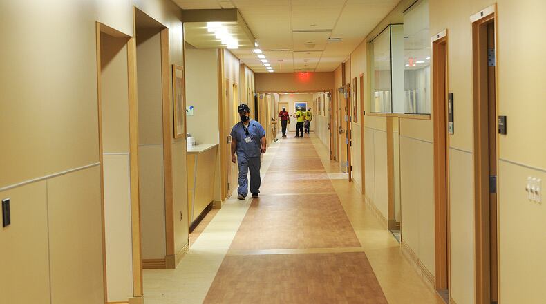 Soin Medical Center, a Kettering Health hospital located at 3535 Pentagon Blvd. in Beavercreek. A ransomware group called Interlock is claiming responsibility for the May 20 cyberattack at Kettering Health that led to a system-wide technology outage, from which the hospital organization is still recovering. Interlock claims on its dark web site that it stole 941 BG of data from Kettering Health, according to multiple tech news sites. MARSHALL GORBY\STAFF