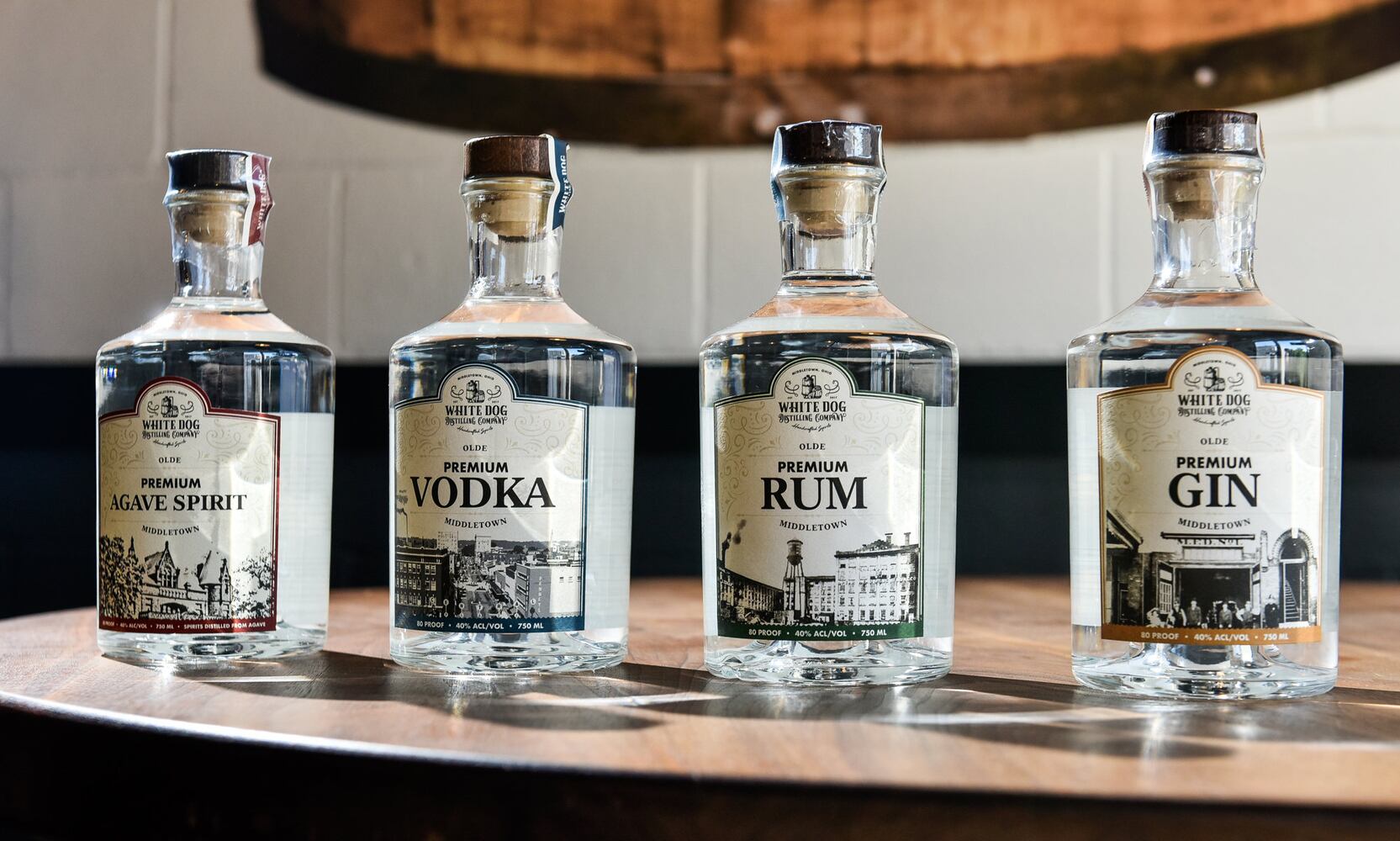 White Dog Distilling Company open in downtown Middletown