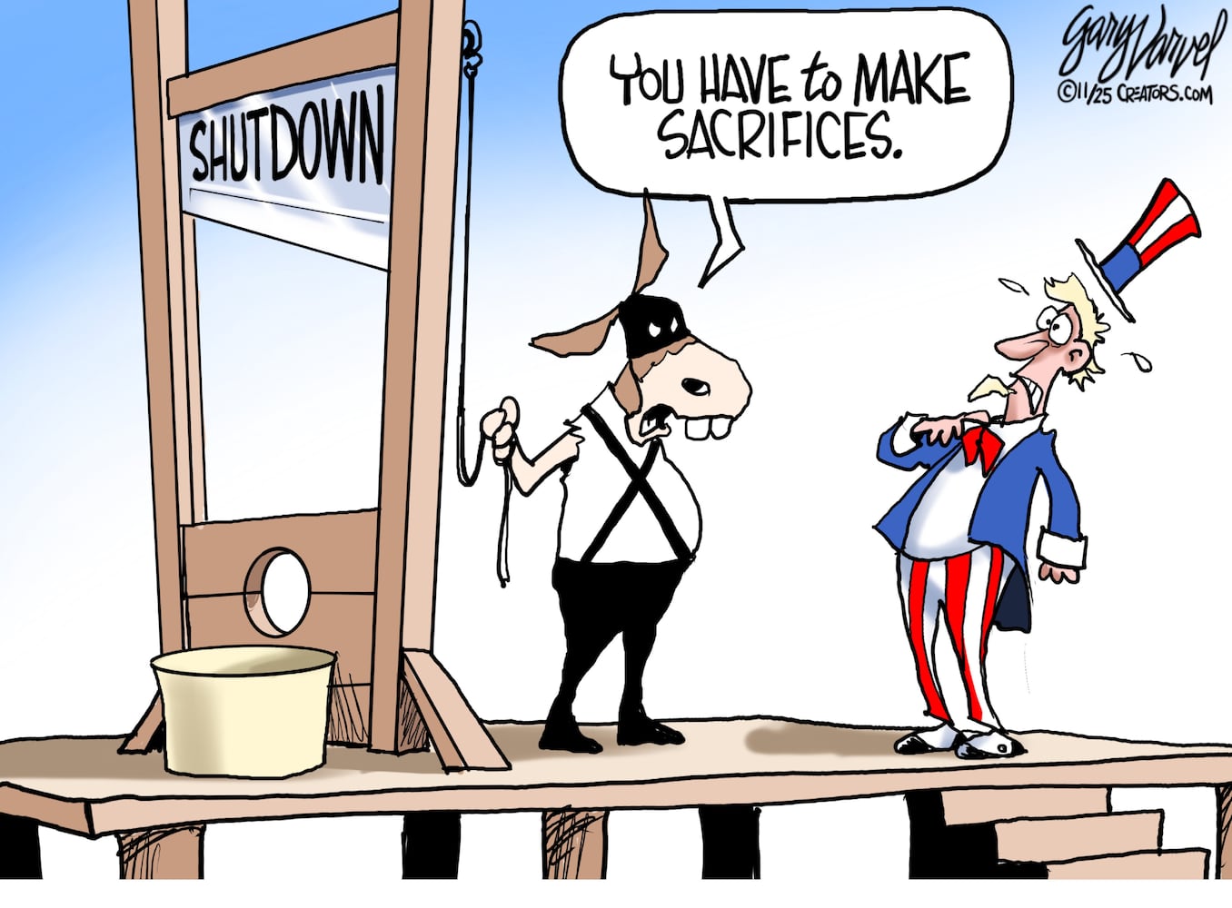 CARTOONS: Gary Varvel, Nov. 6, 2025
