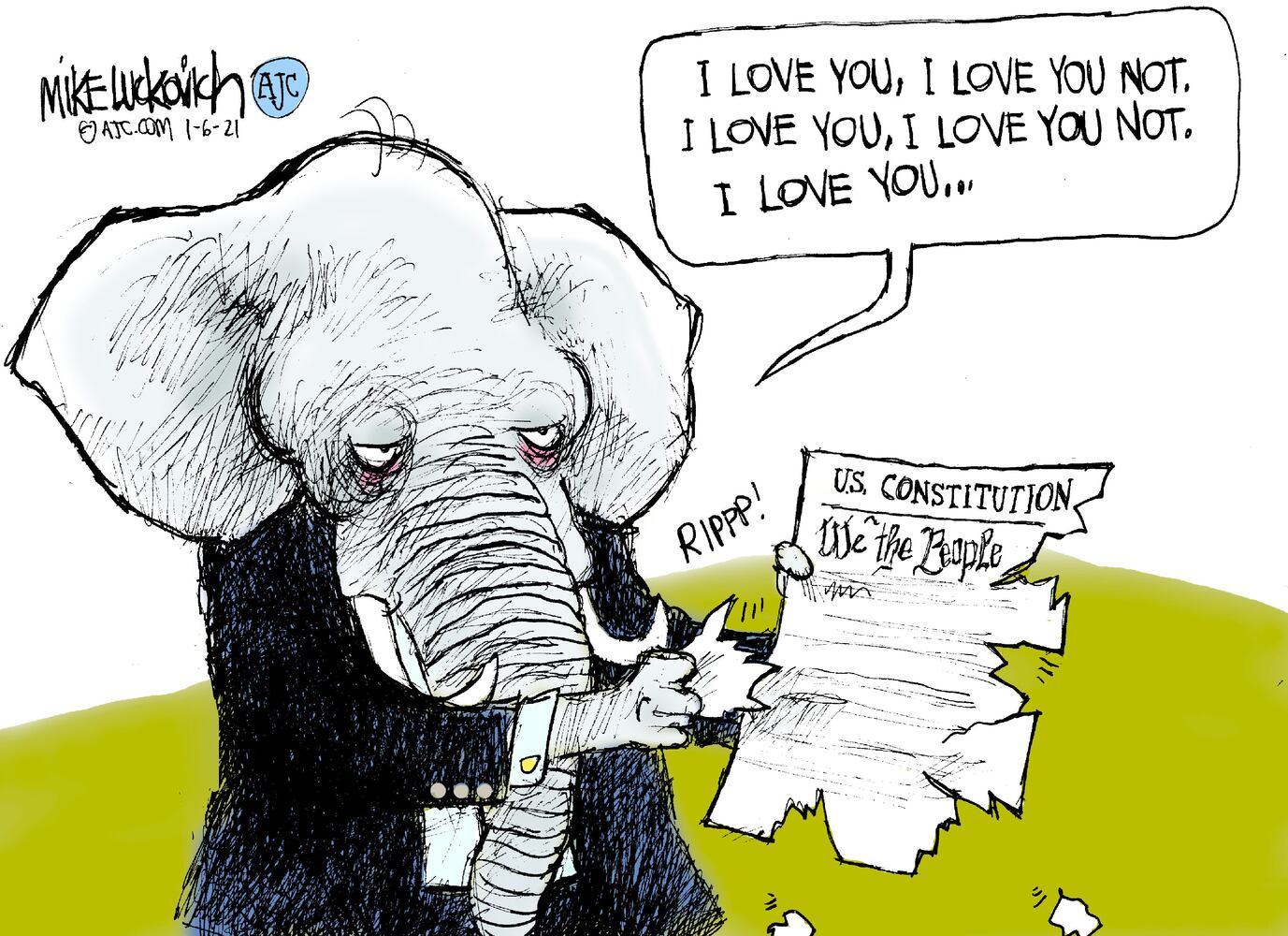 Week in cartoons: Georgia election, Capitol riots and more