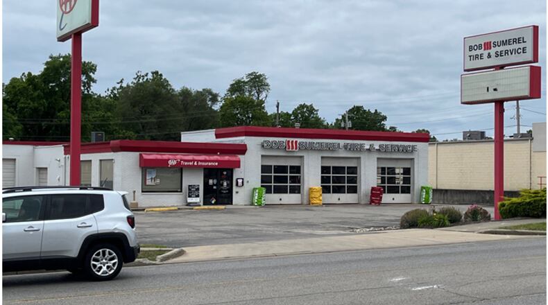 The Bob Sumerel Tire and Service store and AAA office at 603 E. Main St. in Lebanon will close on June 21. The building will be demolished to make way for a new Dunkin' Donuts store. The tire shop is being closed due to lease expiration and consolidation of area Bob Sumerel location following the merger of the AAA Ohio Auto Club and the AAA Auto Club Alliance in January 2022. ED RICHTER/STAFF