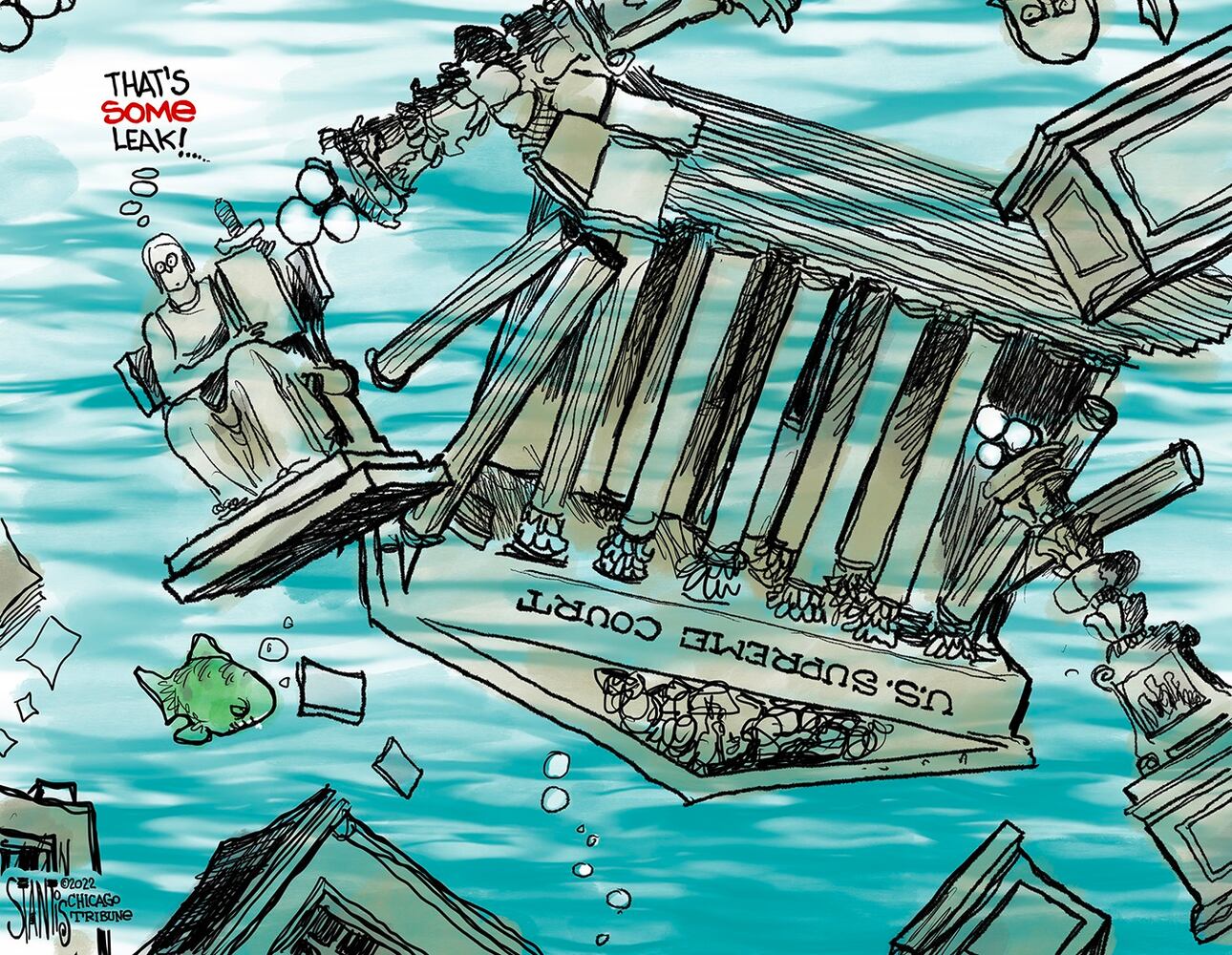 WEEK IN CARTOONS: Supreme Court leak, Roe v. Wade and more