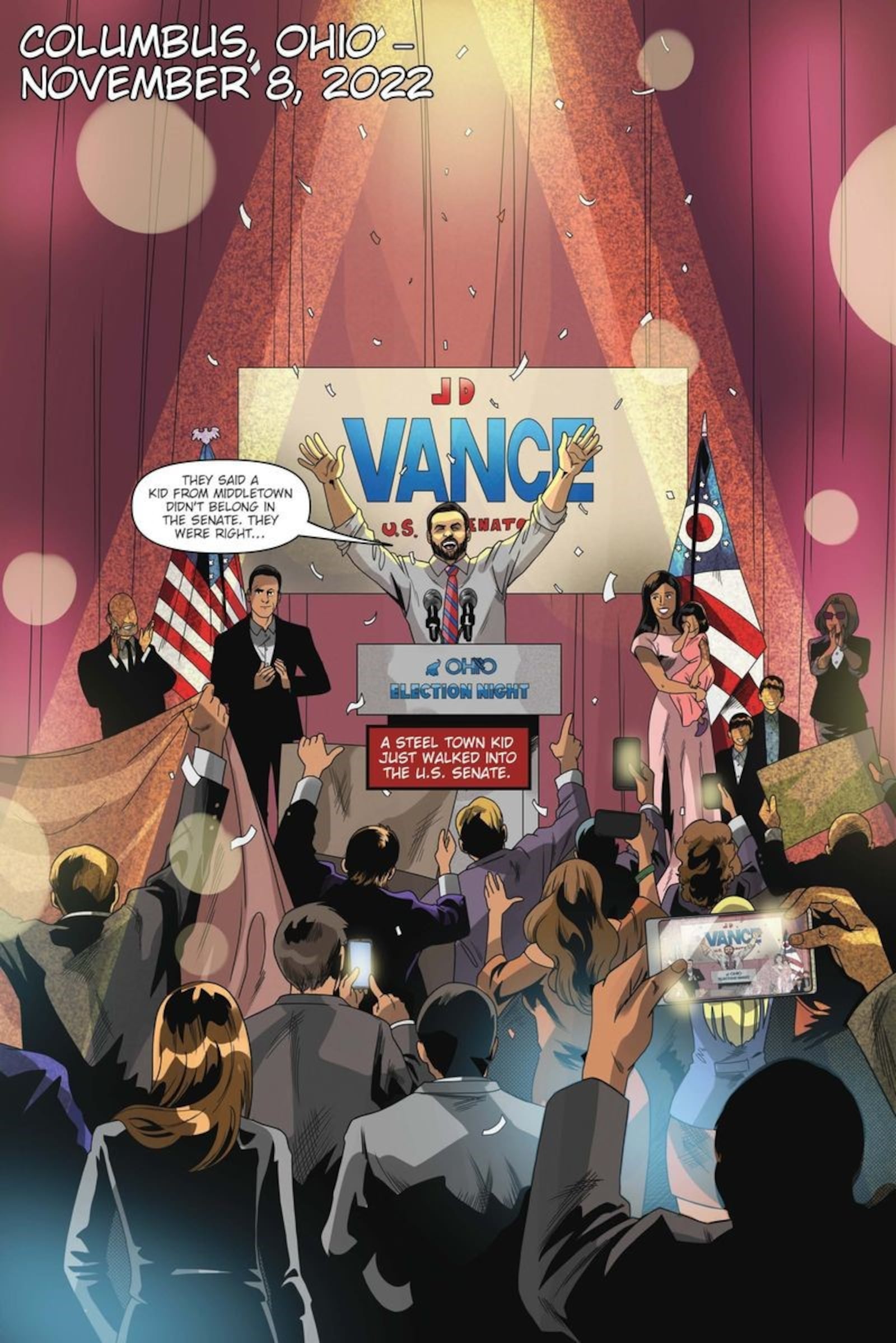 "Political Power: J.D. Vance" joins recent volumes in a series that includes Kamala Harris and Donald Trump. CONTRIBUTED