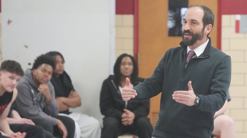 Ryan Jones was announced as the new football head coach at Troy High School on Wednesday, Feb. 25, 2026. CONTRIBUTED