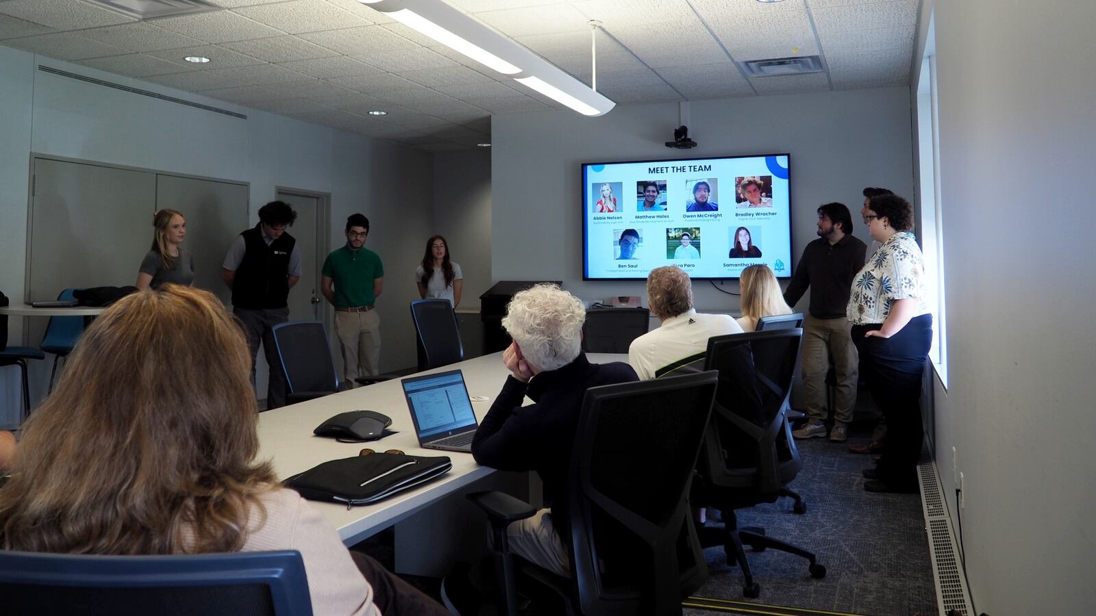 Middletown and Miami University students in partnership to develop the Central Avenue Corridor. BRYN DIPPOLD/STAFF.