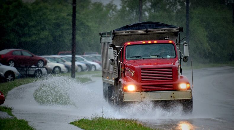 FIle: Rain in Middletown.