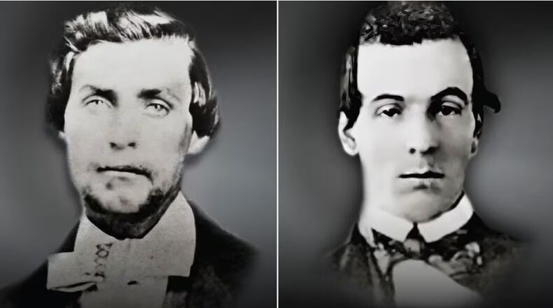 President Joe Biden will posthumously award the Medal of Honor to two of those who were executed for their role in the Civil War's Great Locomotive Chase through North Georgia, Pvts. Philip G. Shadrach, left, and George D. Wilson, right, of the 2nd Ohio Volunteer Infantry Regiment. It is the nation’s highest military award for valor.