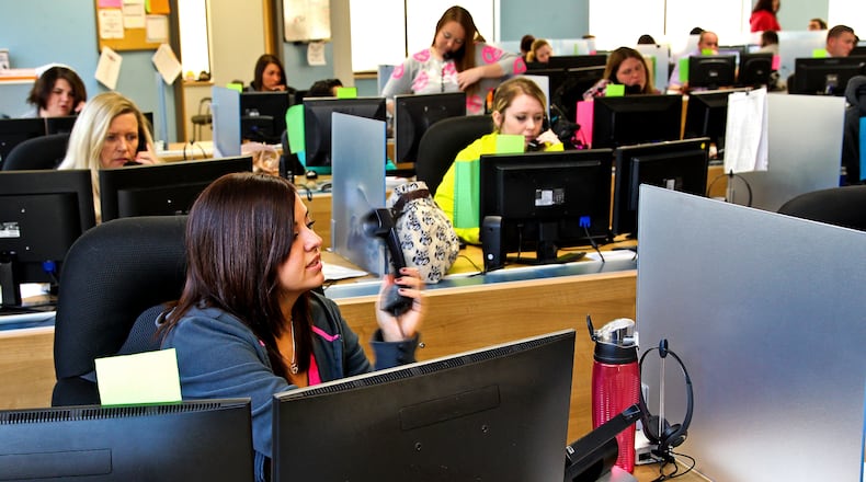 Valued Relationships Inc.’s headquarters at 1400 Commerce Center Drive in Franklin. STAFF FILE PHOTO