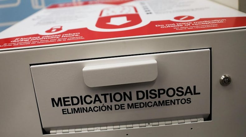 Numerous Butler County locations will be open from 10 a.m. to 2 p.m. Saturday to collect unwanted prescription medications. FILE PHOTO