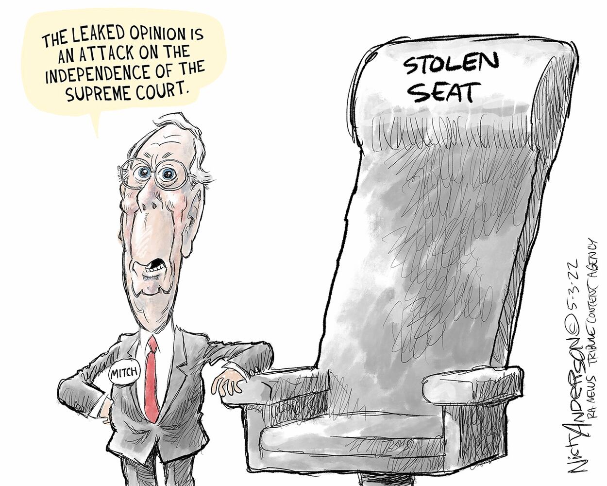WEEK IN CARTOONS: Supreme Court leak, Roe v. Wade and more