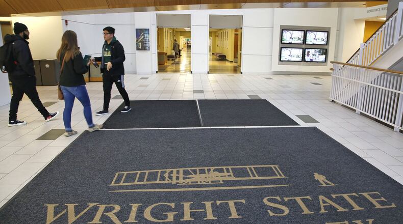 Wright State will see $3.2 million in state cuts. TY GREENLEES / STAFF
