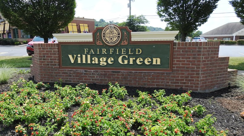 The city of Fairfield is looking to purchase 7 acres of property behind Village Green. Fairfield is applying for an OPWC grant to purchase the property, which abuts Harbin Park and is expected to be maintained as green space. PROVIDED