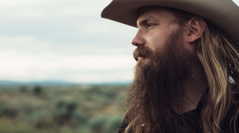 Country music singer/songwriter Chris Stapleton will perform at Riverbend Music Center on Sept. 8. CONTRIBUTED