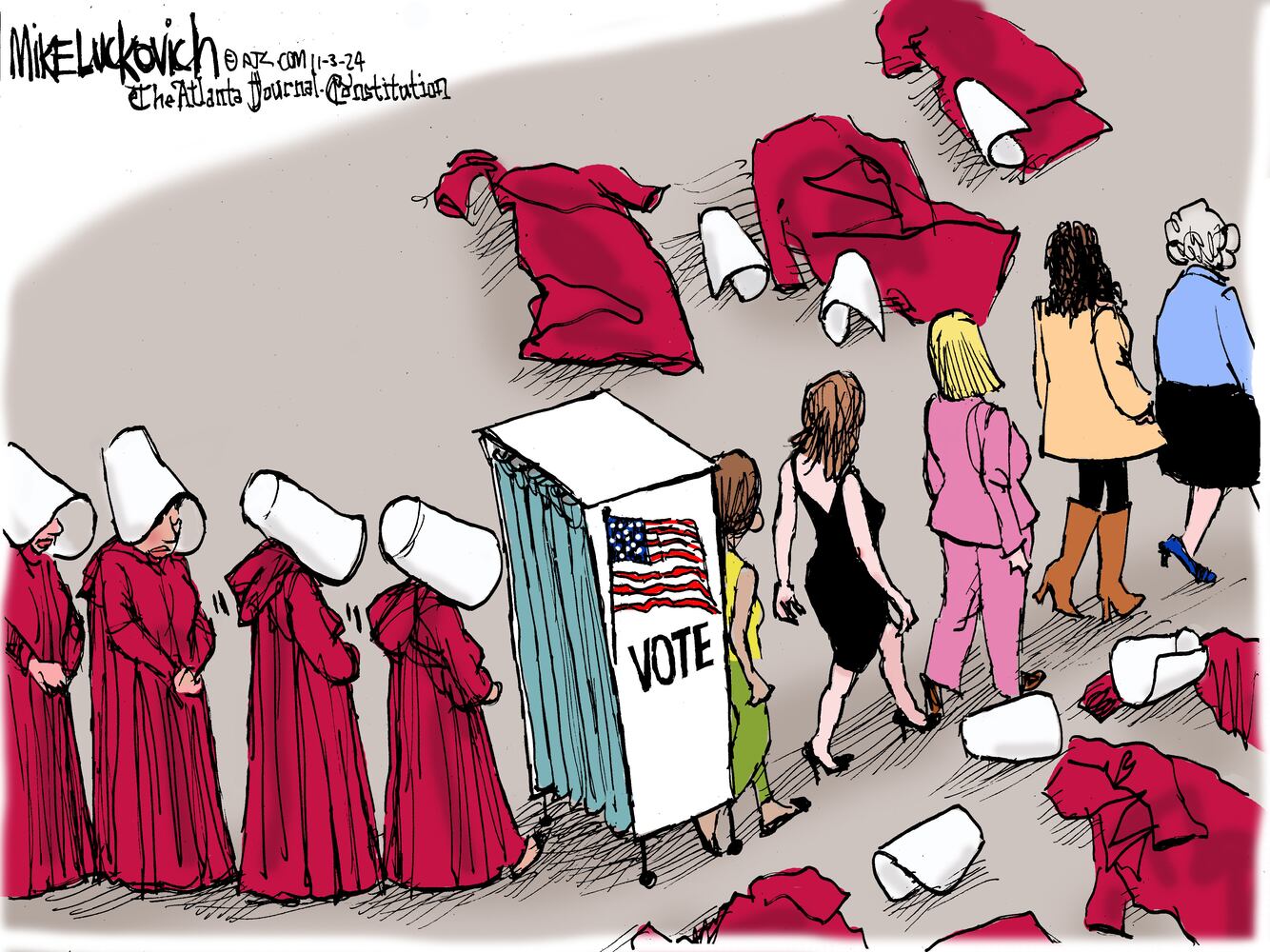 CARTOONS: Mike Luckovich, Nov. 5, 2024