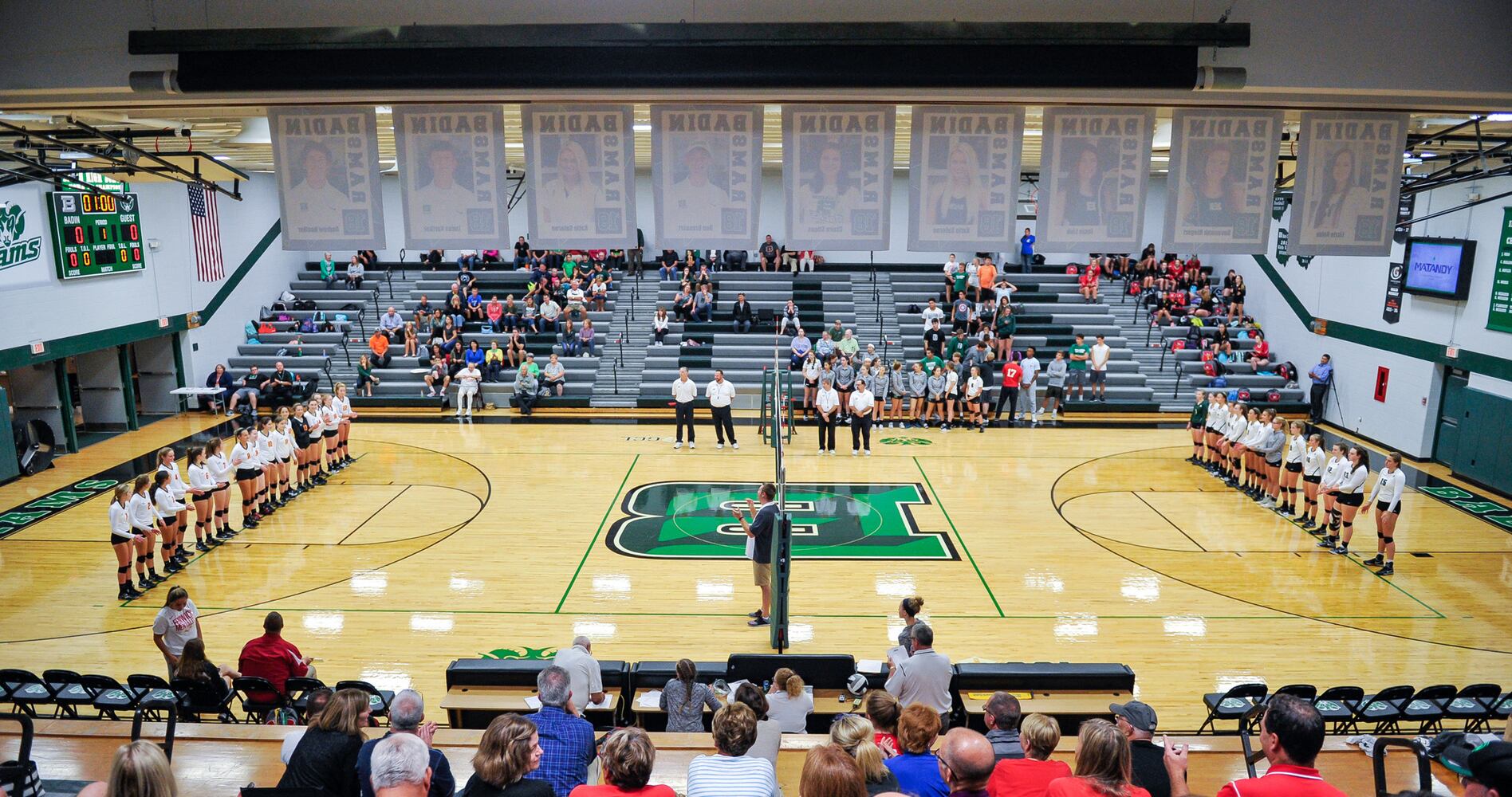 Badin vs Fenwick Volleyball