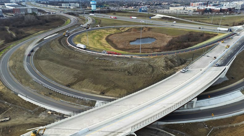 The Liberty Way interchange. NICK GRAHAM/STAFF
