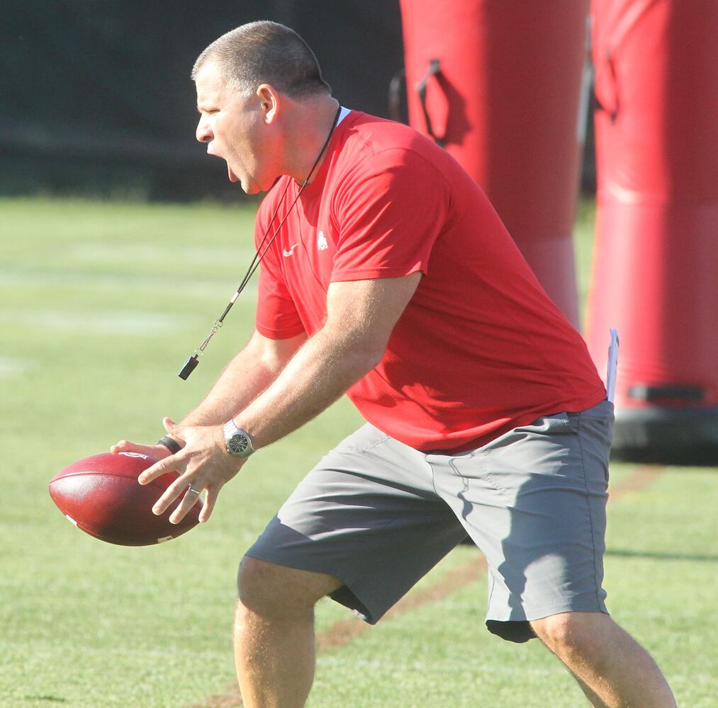 Ohio State freshmen begin practice