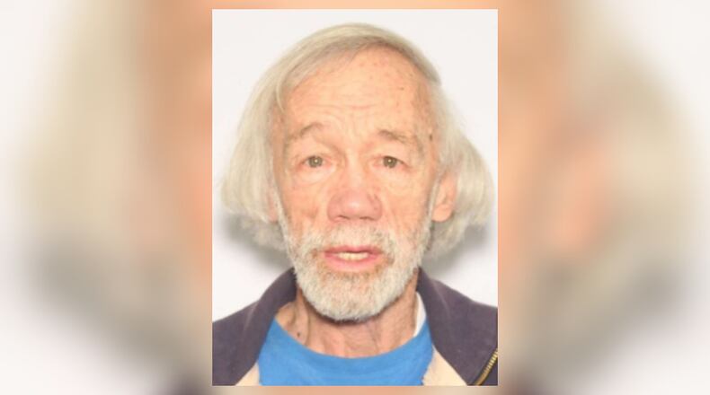 Billy Calhoun, 82, of Tipp City, went missing after driving away from the Butler Twp. Goodwill store Monday afternoon.