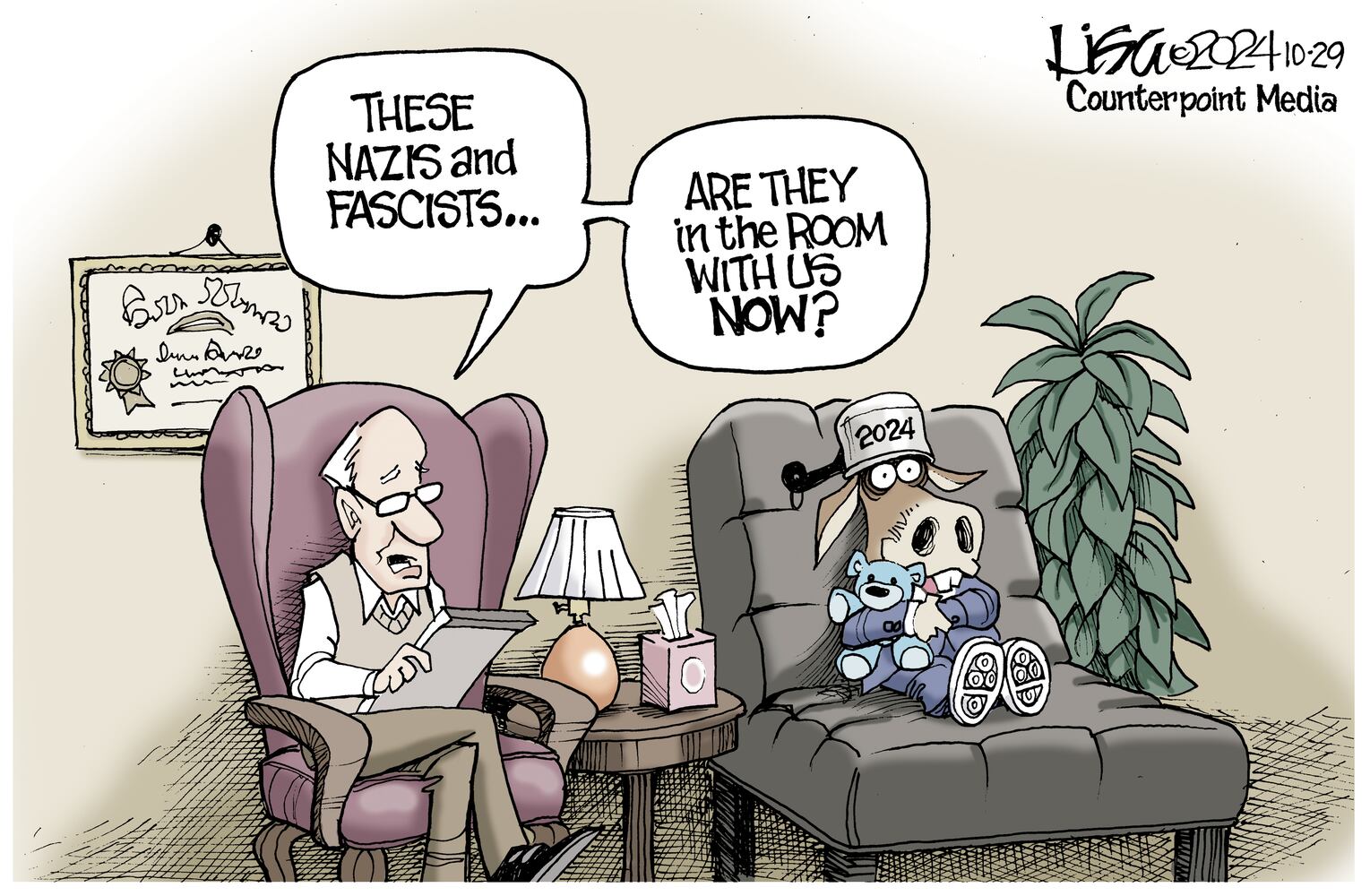 CARTOONS: Lisa Benson, Oct. 31, 2024