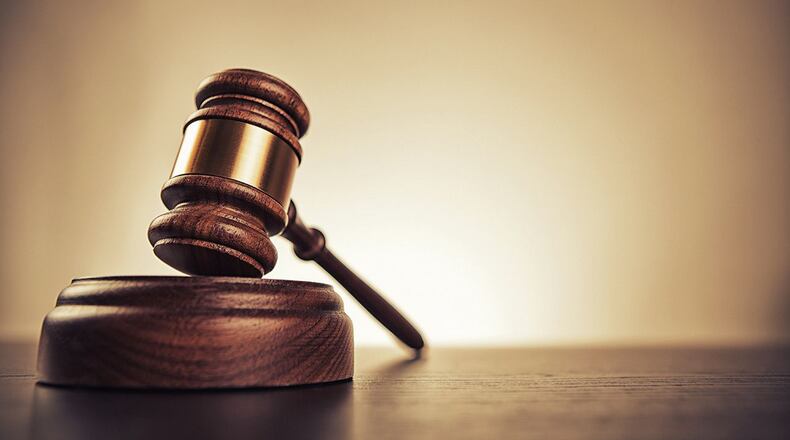 Stock photo of a judge's gavel.
