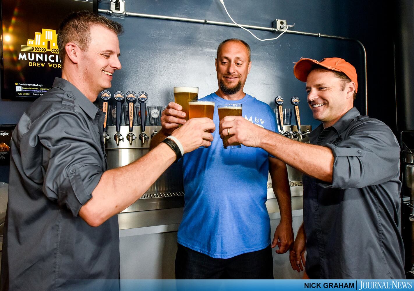 Municipal Brew Works First Pour