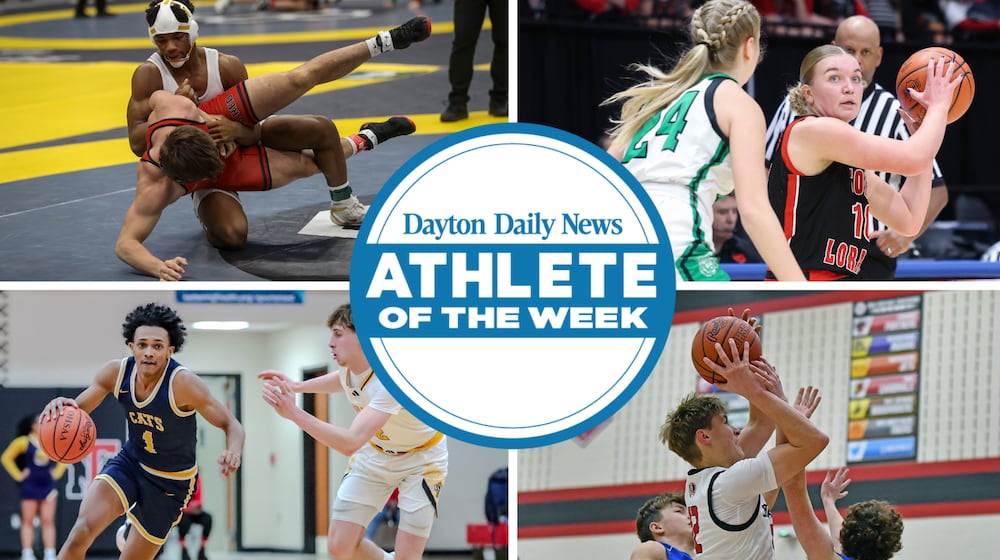 Winter 2025/2026 Dayton Daily News Athlete of the Week