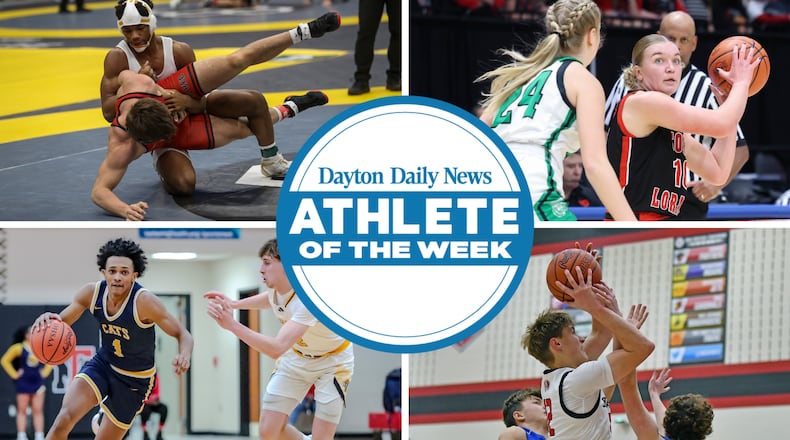 Winter 2025/2026 Dayton Daily News Athlete of the Week