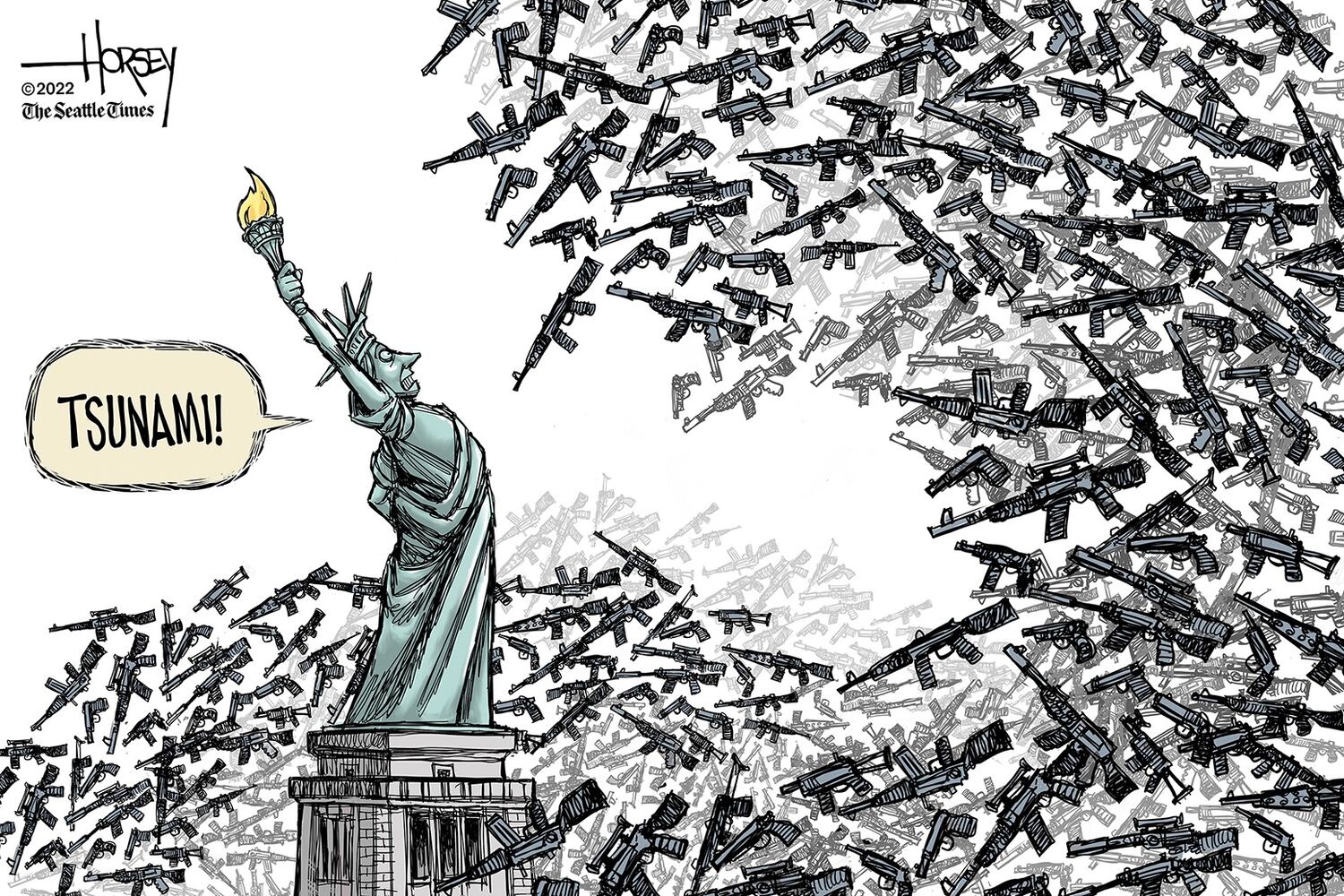 WEEK IN CARTOONS: Buffalo shooting, baby formula shortage and more