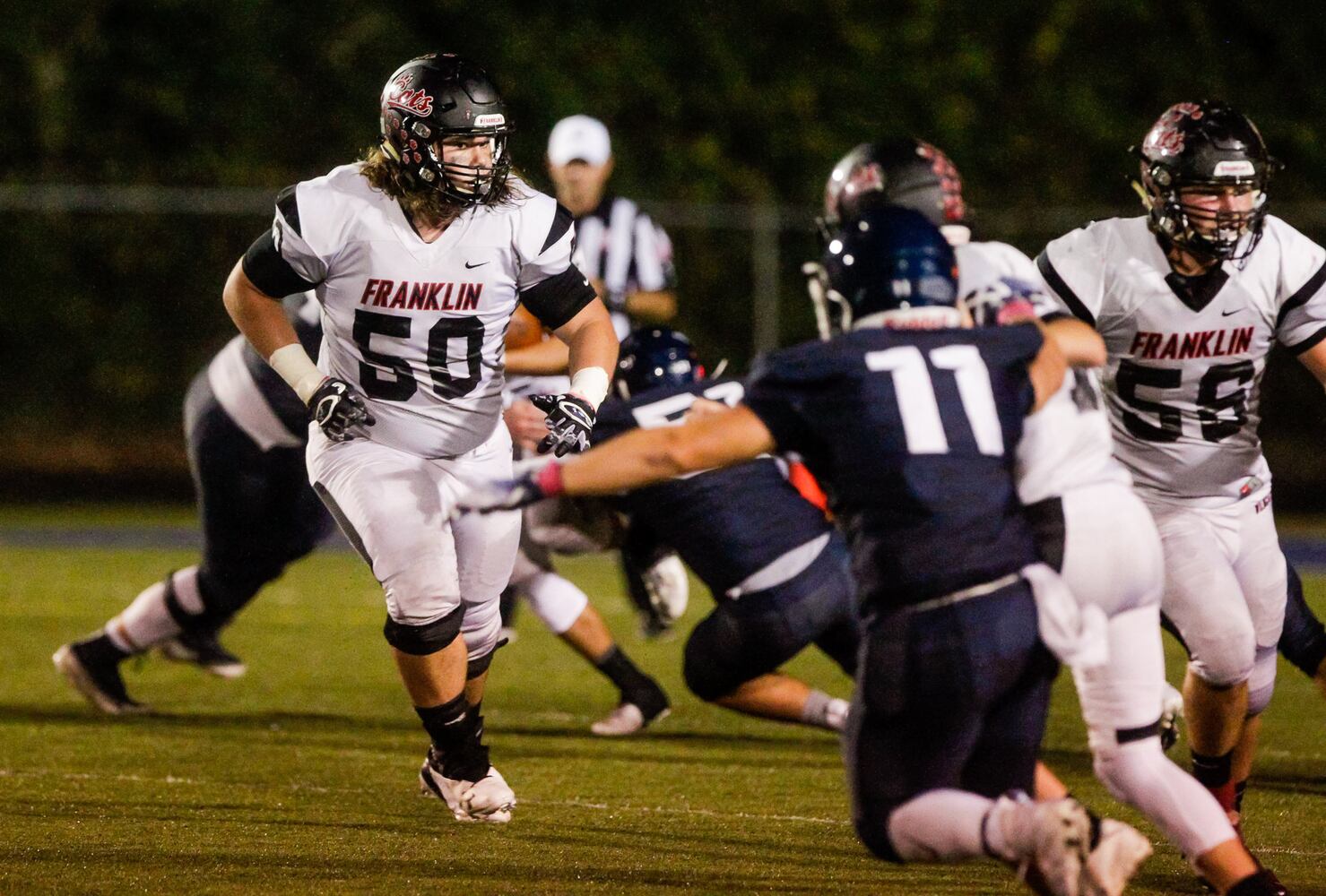 Franklin football beats Valley View Friday, Oct. 11